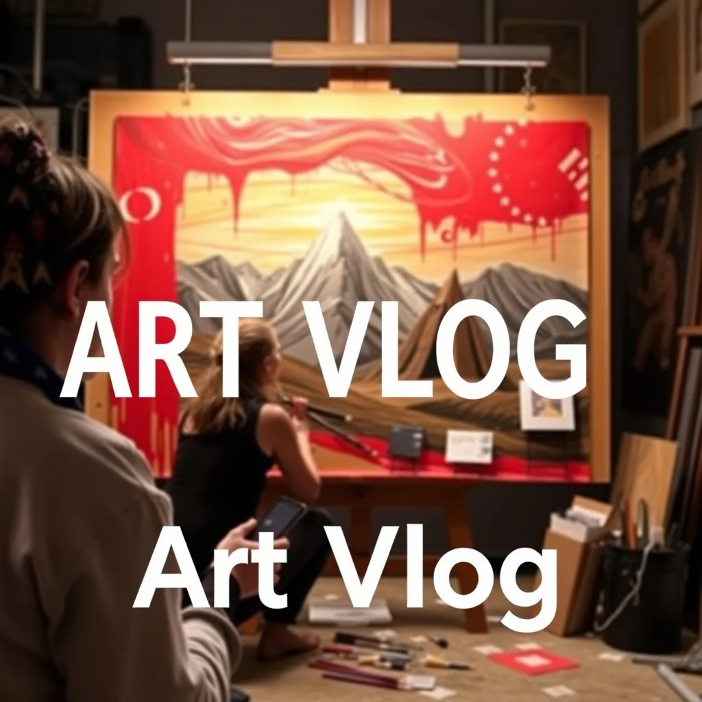 艺术创作糖心vlog
